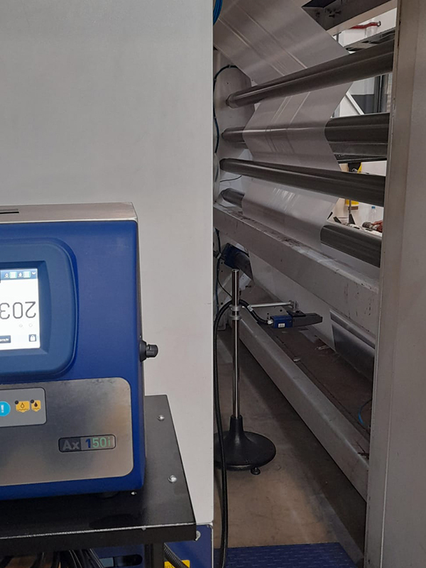 Filme com Impressão em Linha